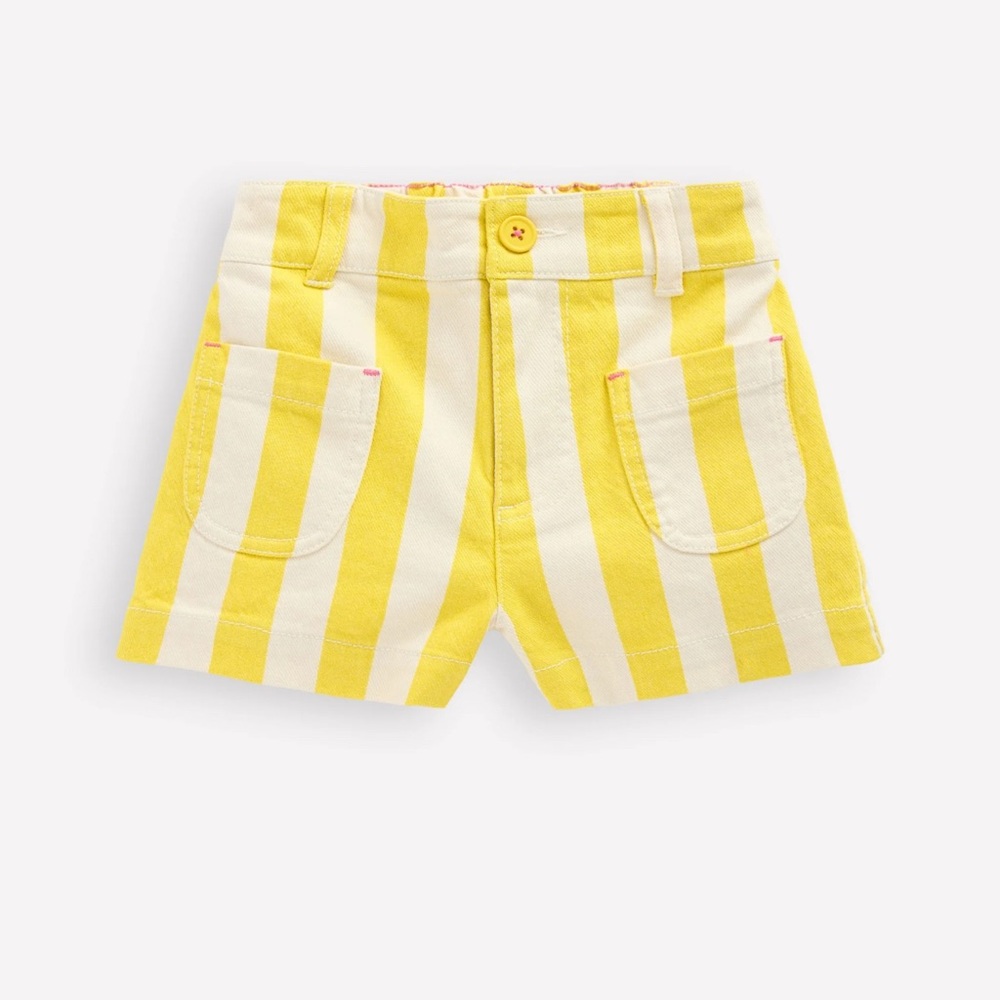 Mini Boden Patch Pocket Shorts